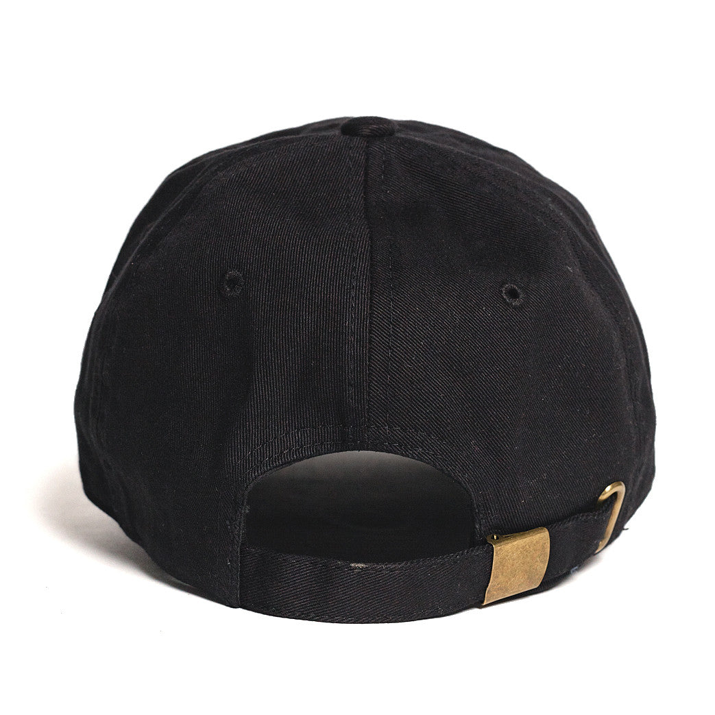 OG LOGO 6 PANEL HAT - BLACK