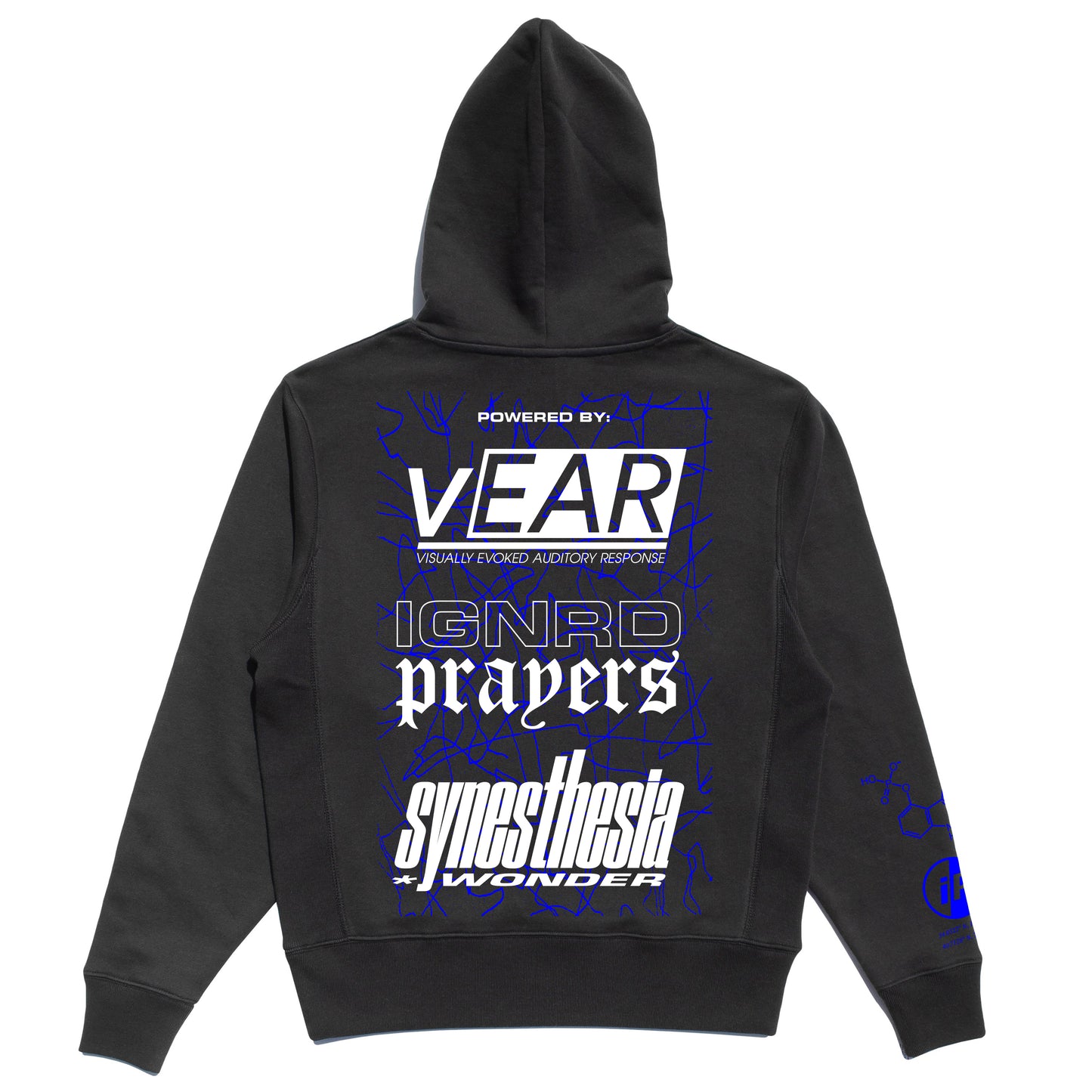 ANOTHER DIMENSION HOODIE - BLACK