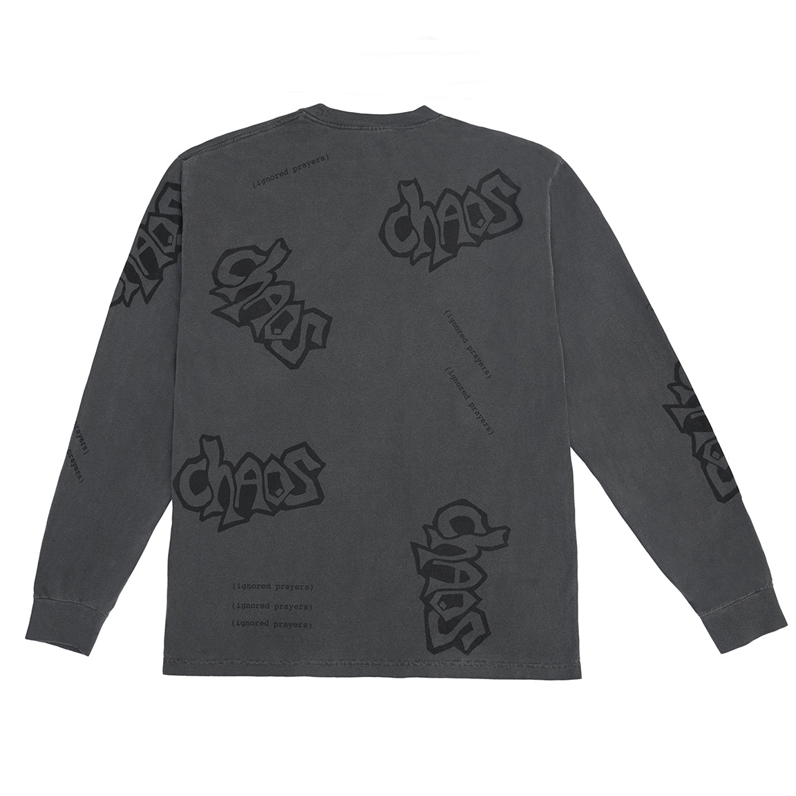 CHAOS L/S T-SHIRT - PEPPER