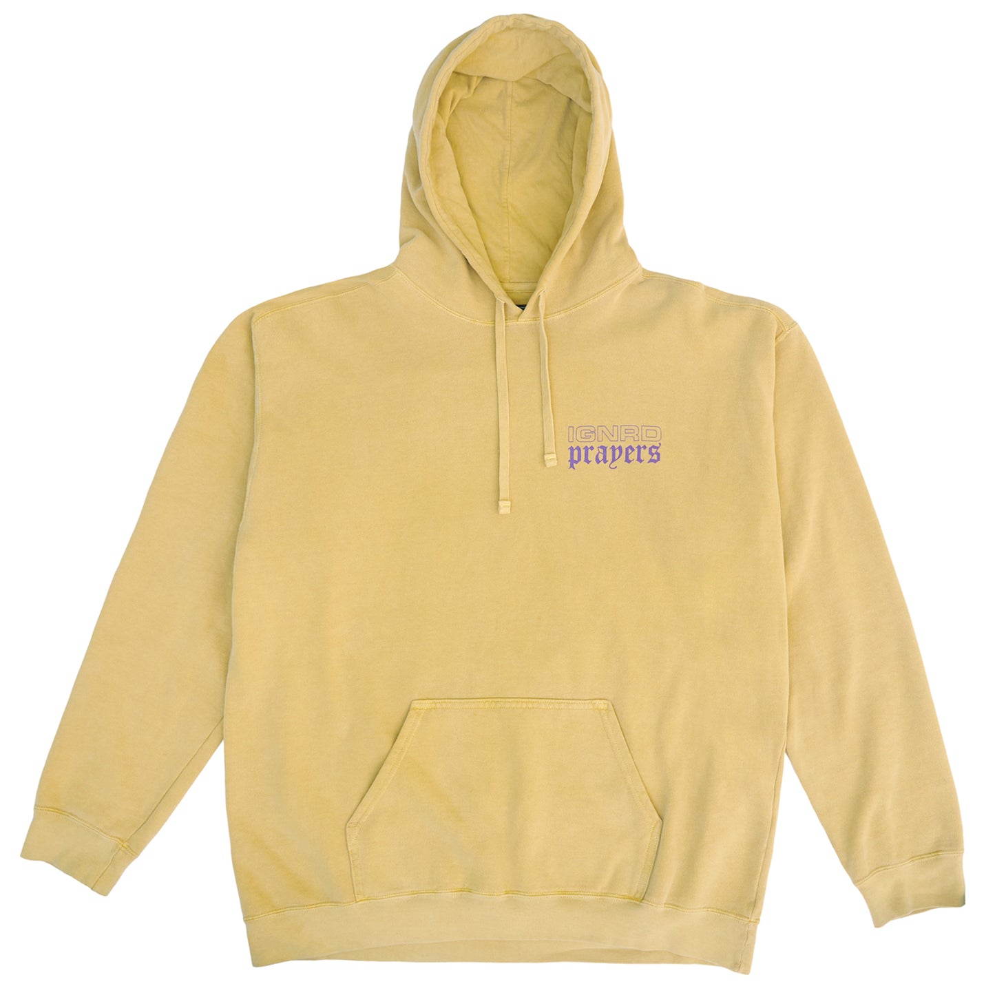 FACEOFF HOODIE - MUSTARD