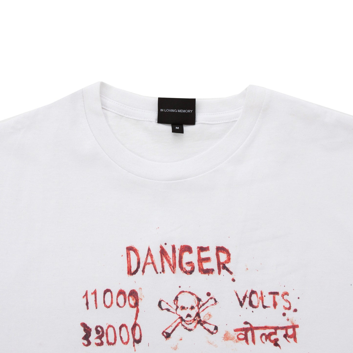 JULIA FOX x I.P. "DANGER" T-SHIRT