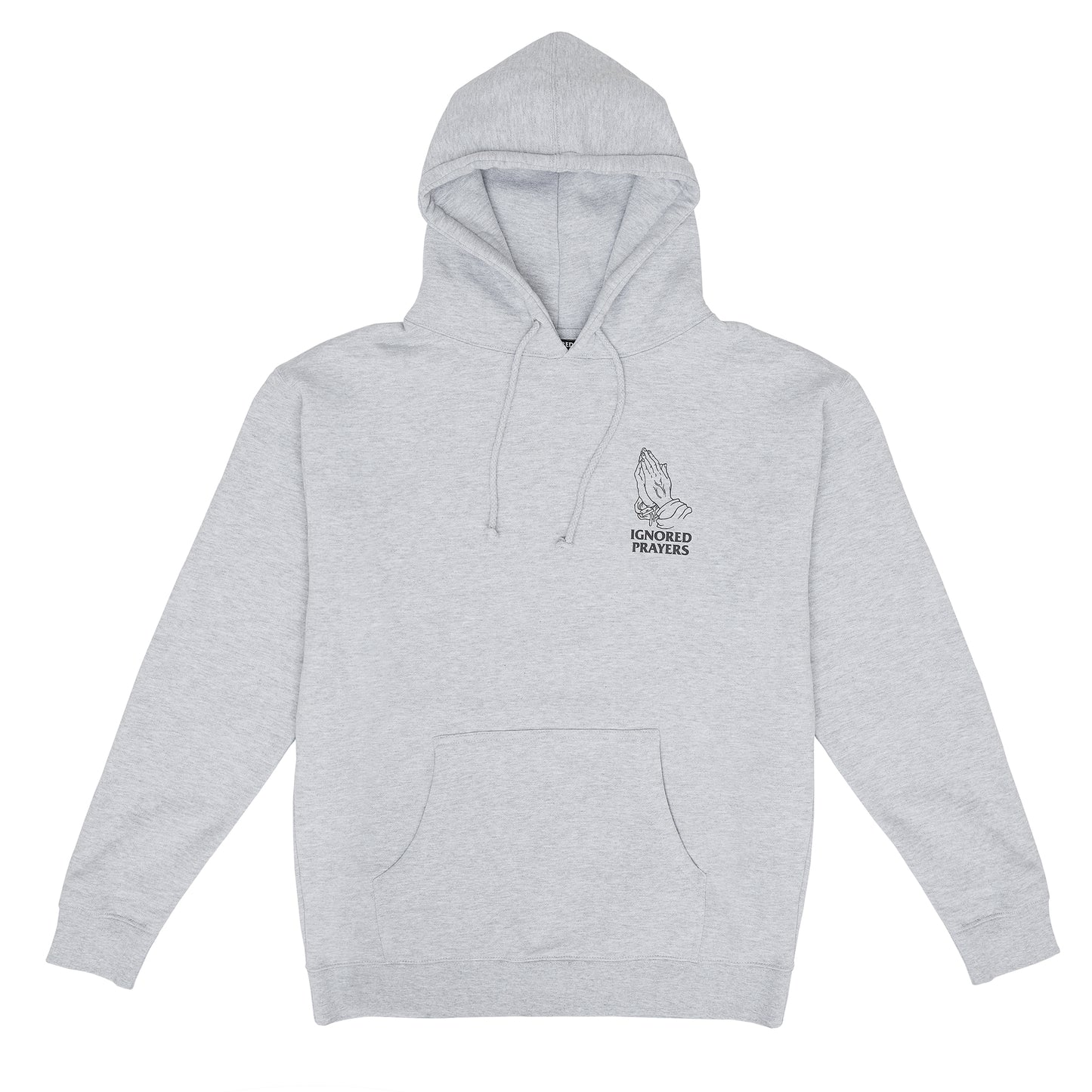 OG HANDS REFLECTIVE HOODIE - HEATHER GREY