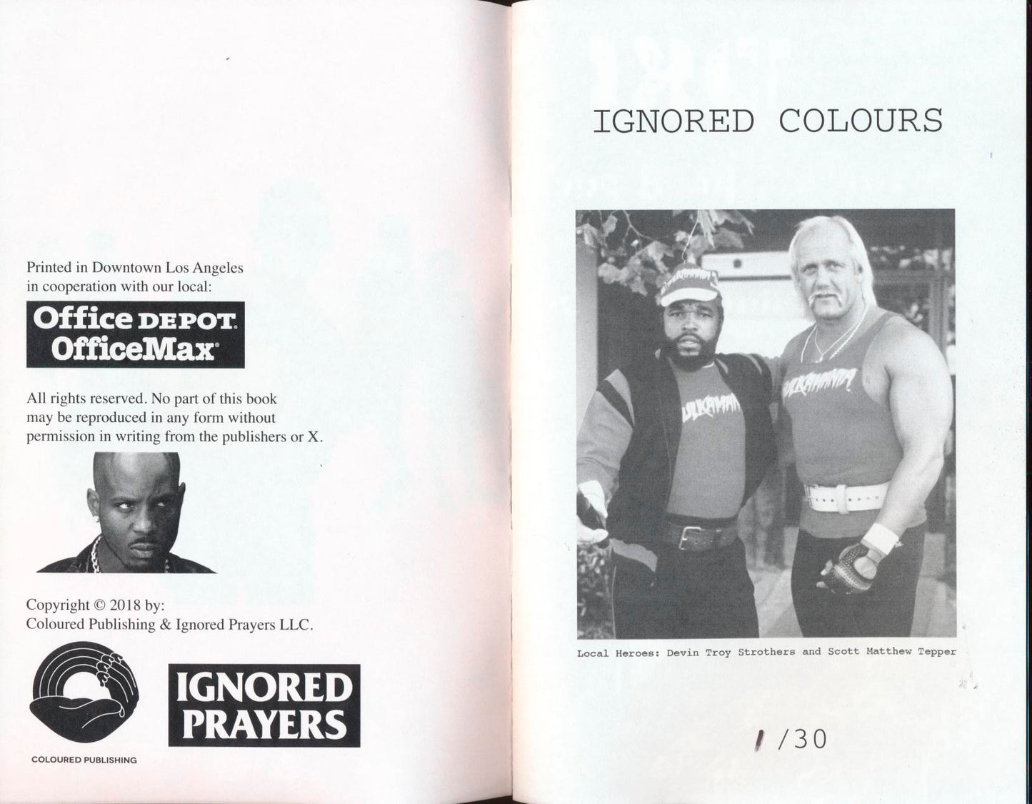 IGNORED COLOURS Vol. 1 - IP x Devin Strothers
