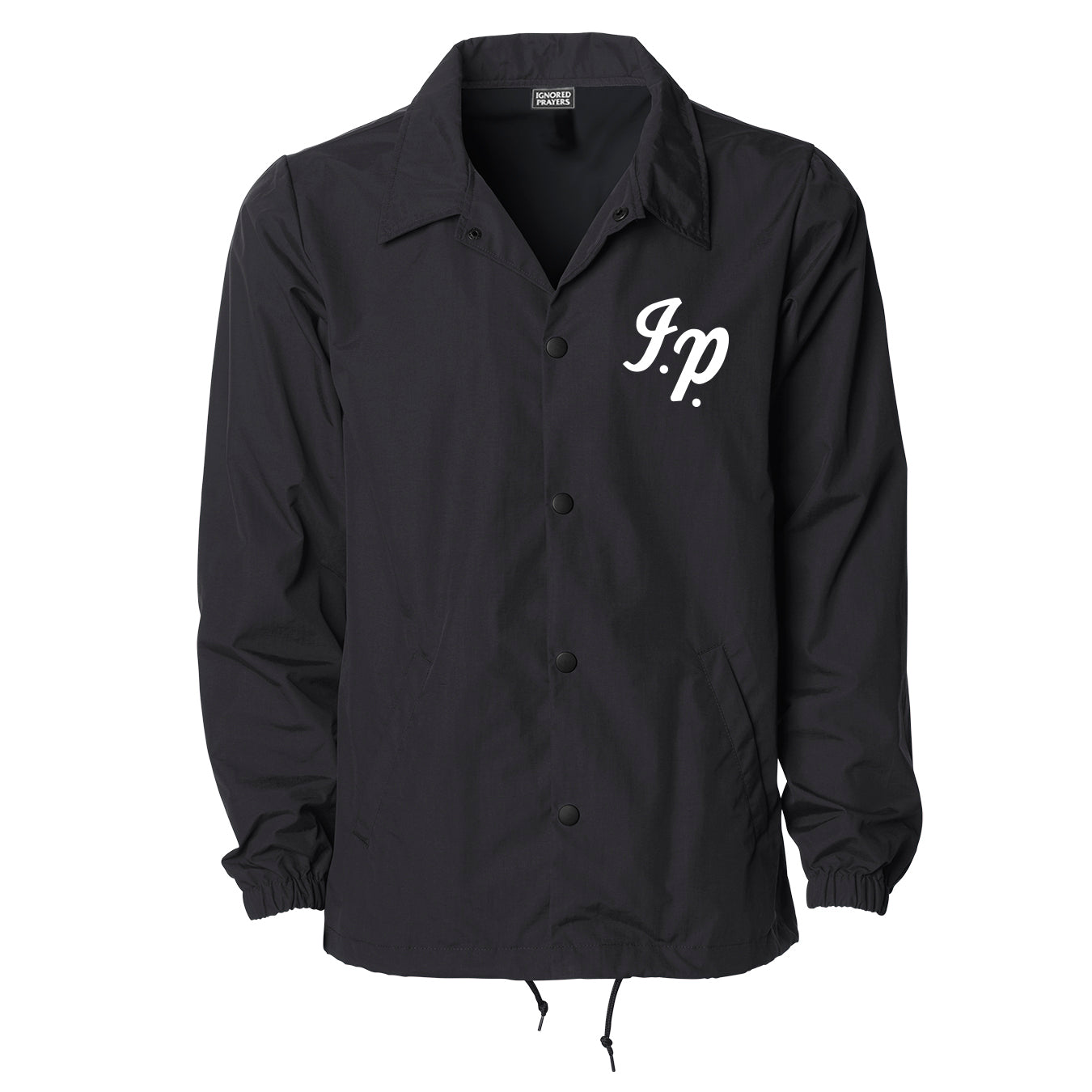 LOVE ALL COACHES JACKET - BLACK
