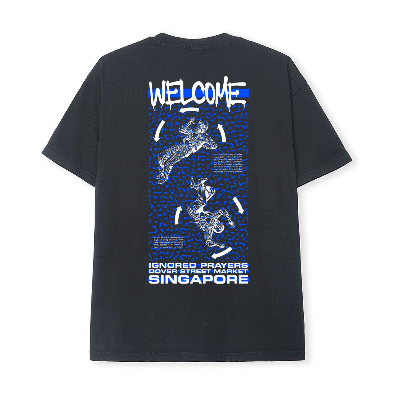 DOVER STREET MARKET SINGAPORE - OPEN HOUSE '19 TEE - BLACK