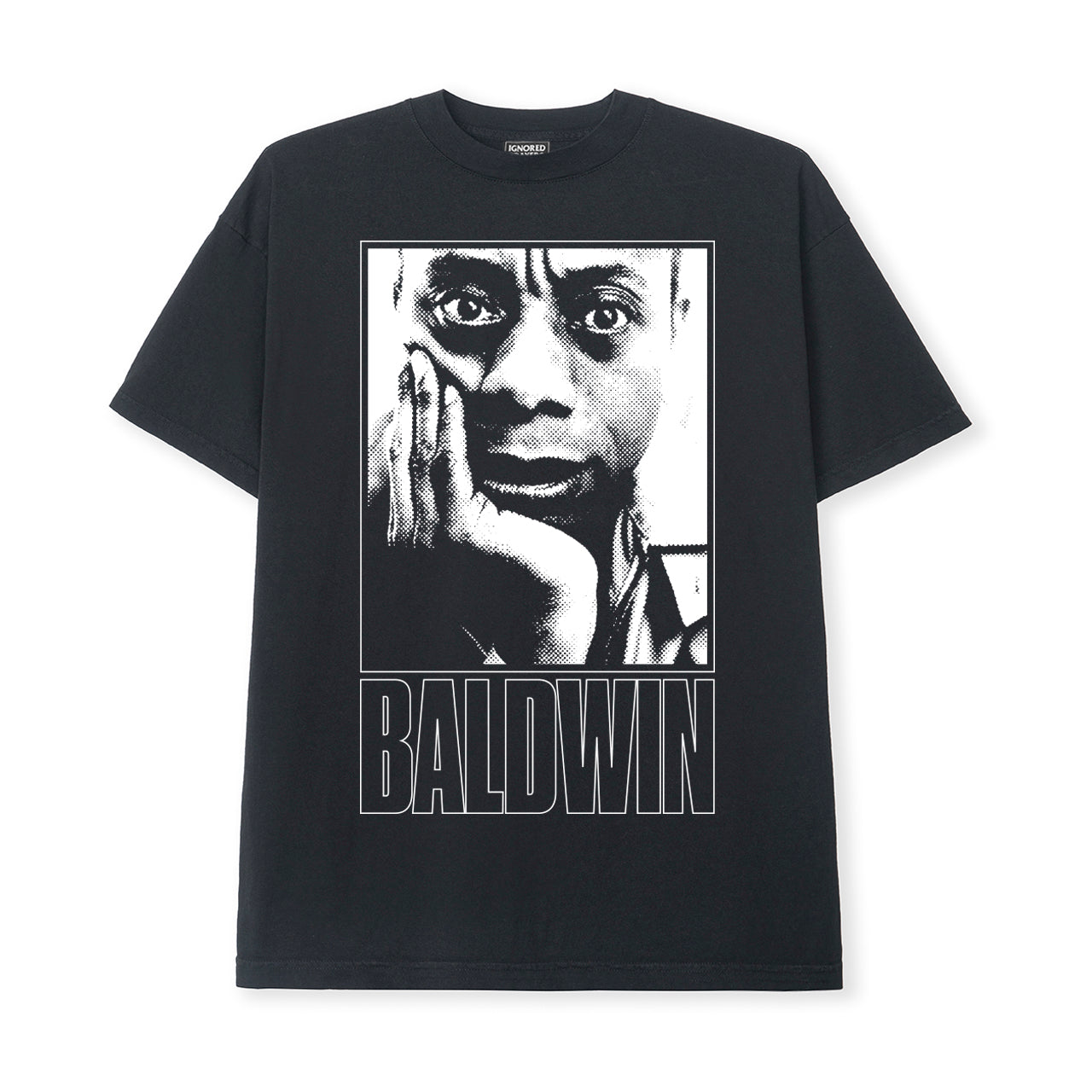 REVERSIBLE JB TEE - BLACK