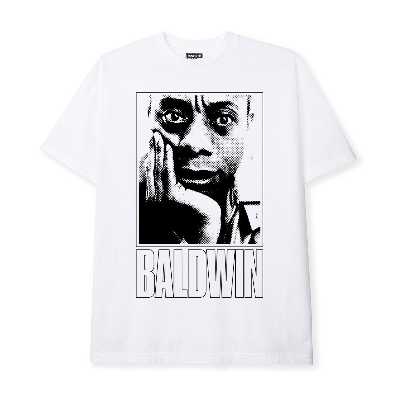 REVERSIBLE JB TEE - WHITE