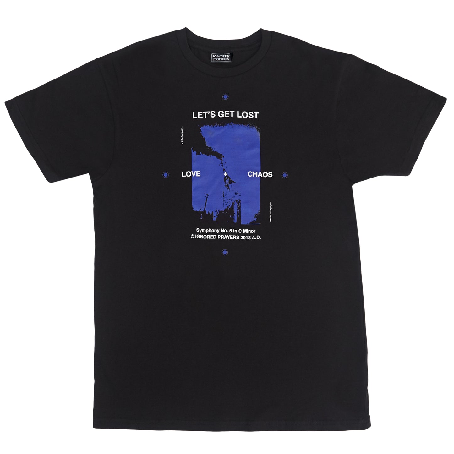 LOVE & CHAOS T-SHIRT - BLACK