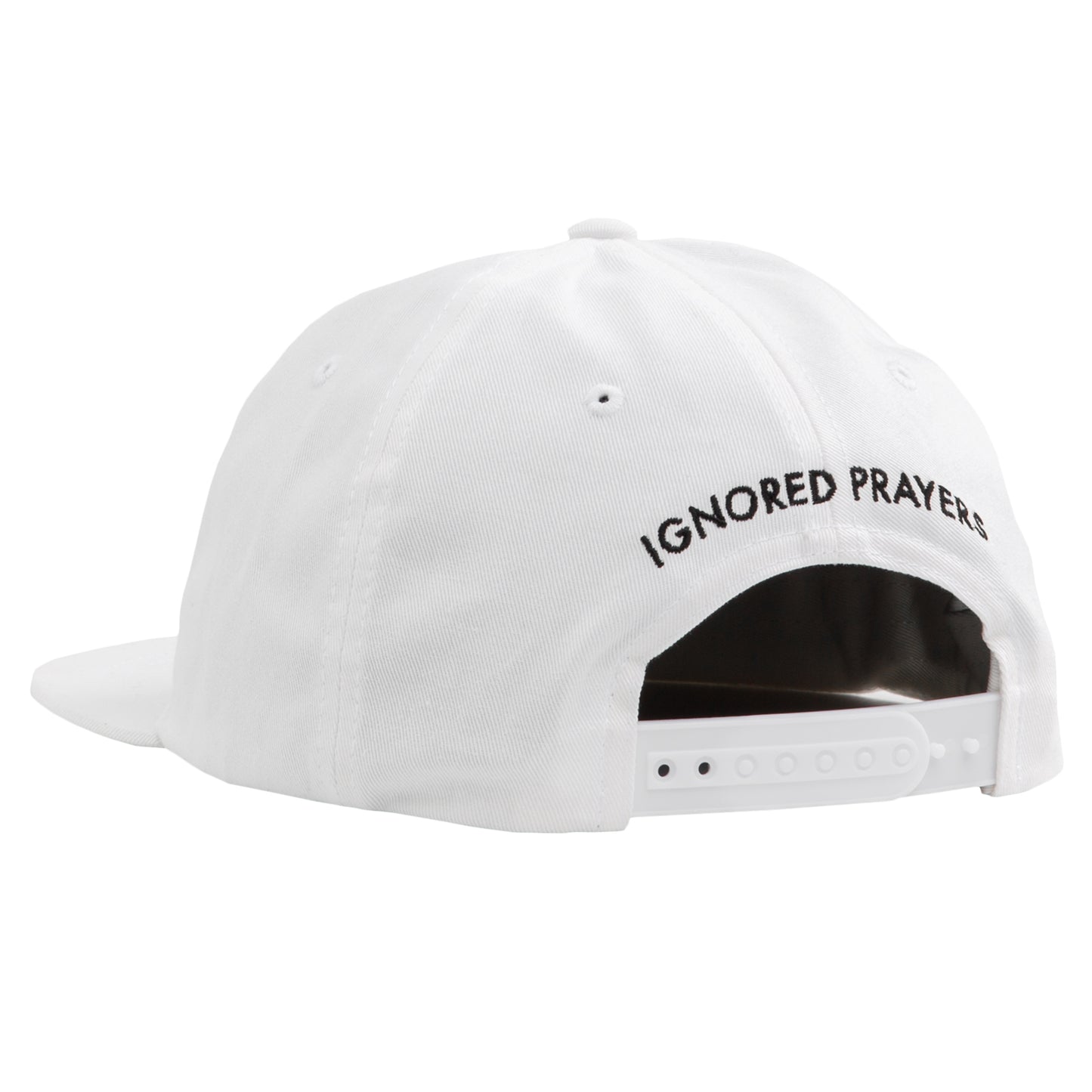 MASKS FLAT BRIM 6 PANEL - WHITE