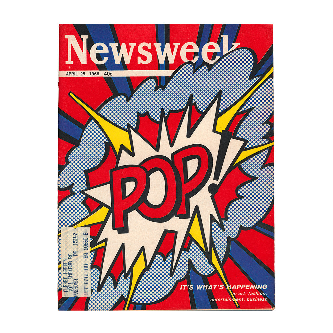 NEWSWEEK MAGAZINE POP ART ISSUE ROY LICHTENSTEIN Ignored Prayers Newsweek magazine pop art issue roy lichtenstein ignored prayers