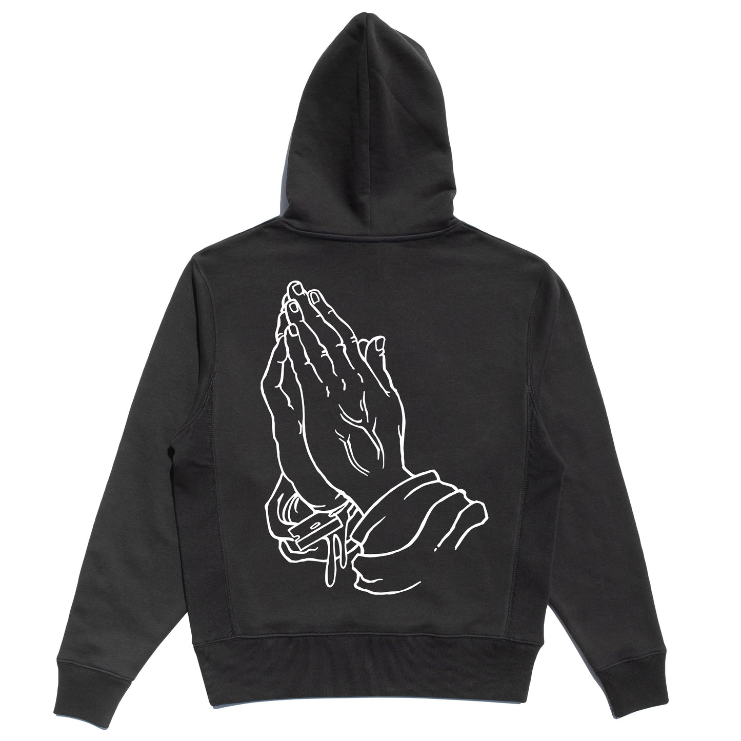 OE HANDS HOODIE - BLACK