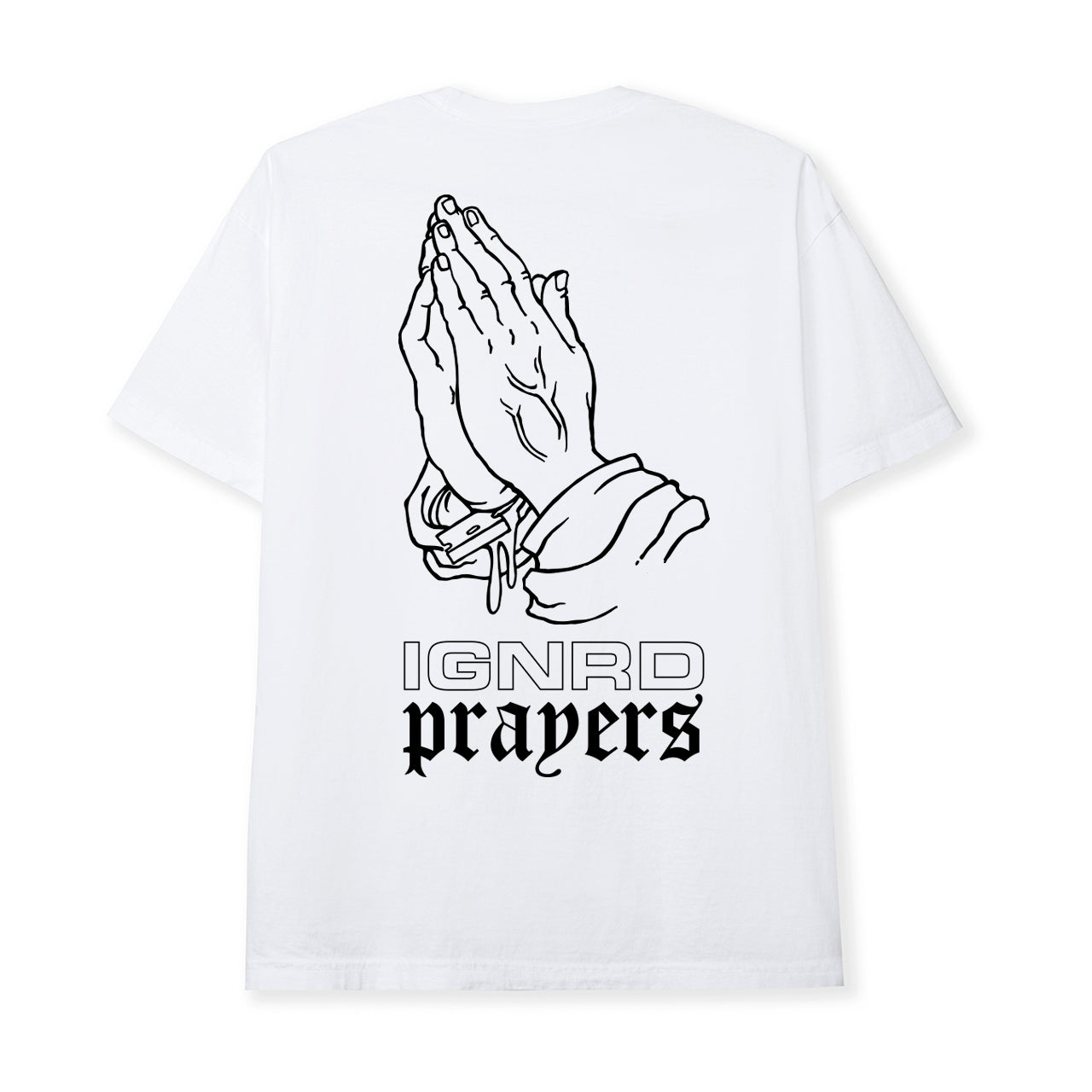 OE HANDS TEE - WHITE