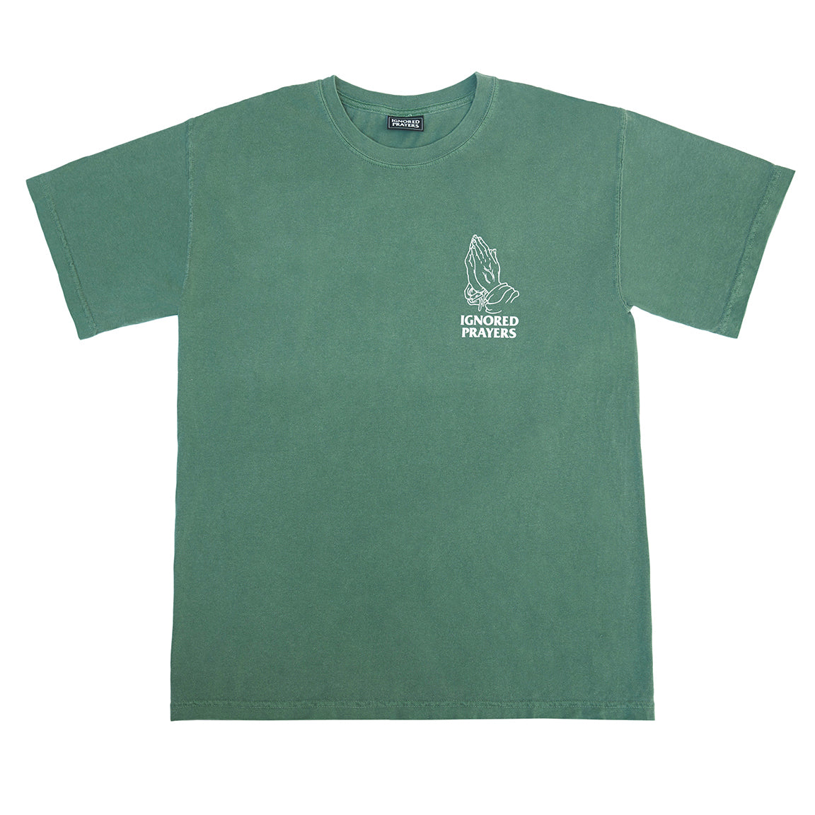 OG HANDS PIGMENT DYED TEE - EMERALD