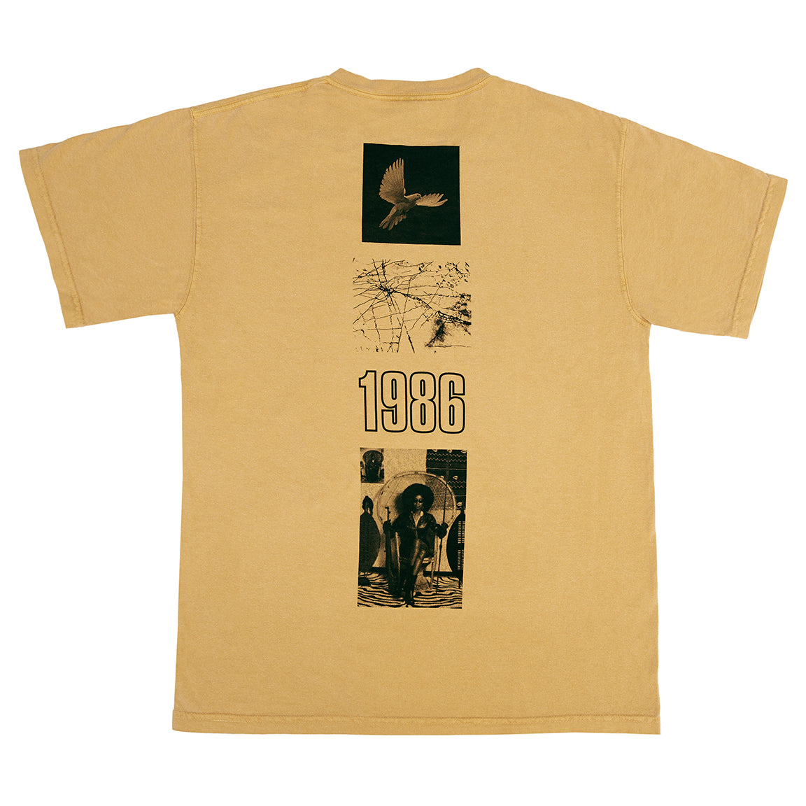 POWER TEE - MUSTARD
