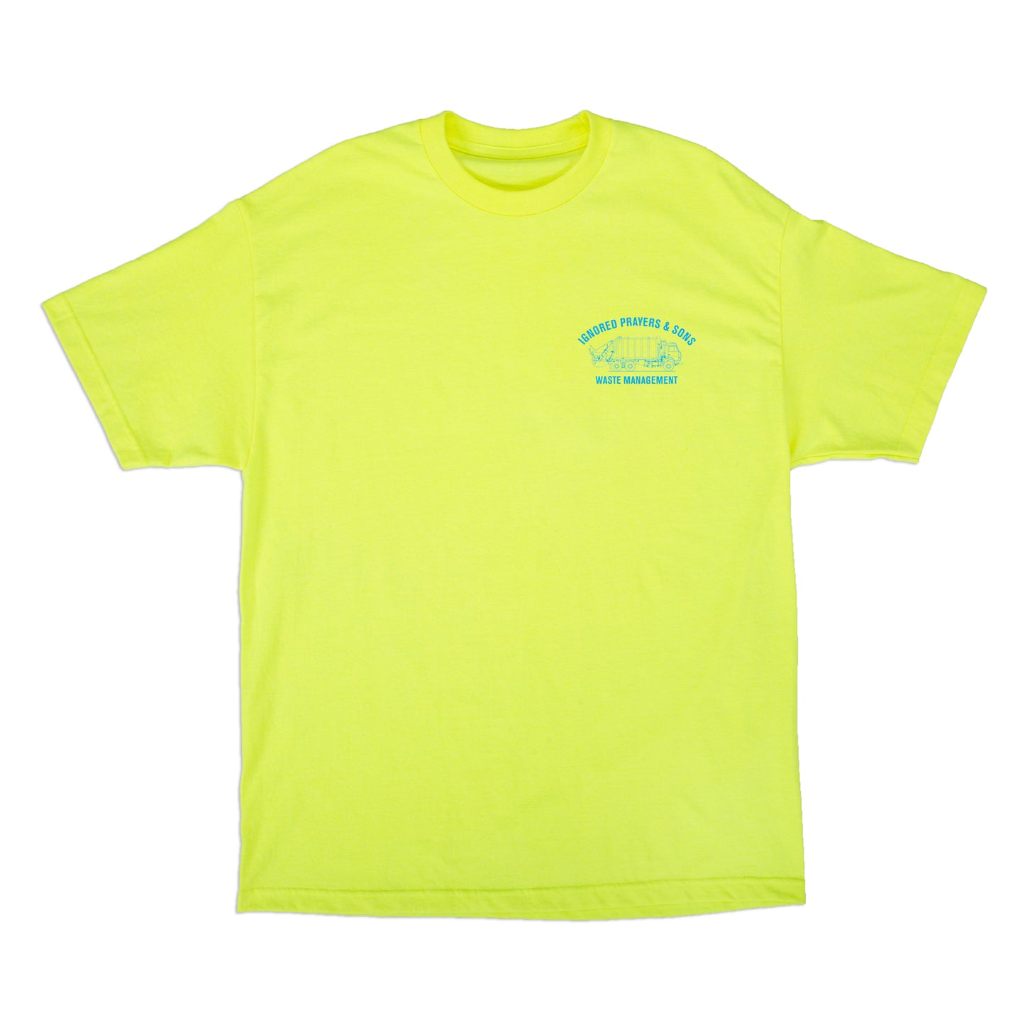 TRASH T-SHIRT - SAFETY YELLOW