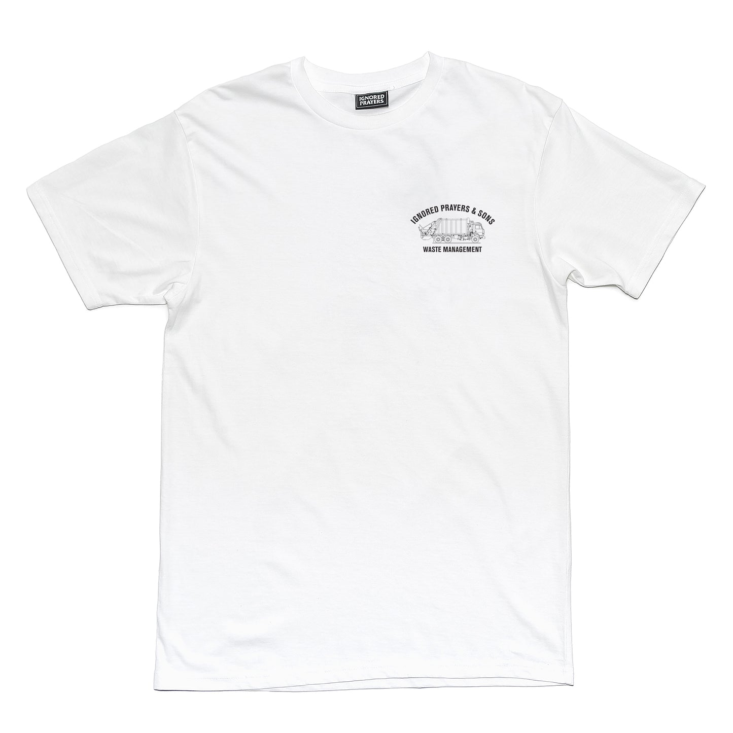 TRASH T-SHIRT - WHITE