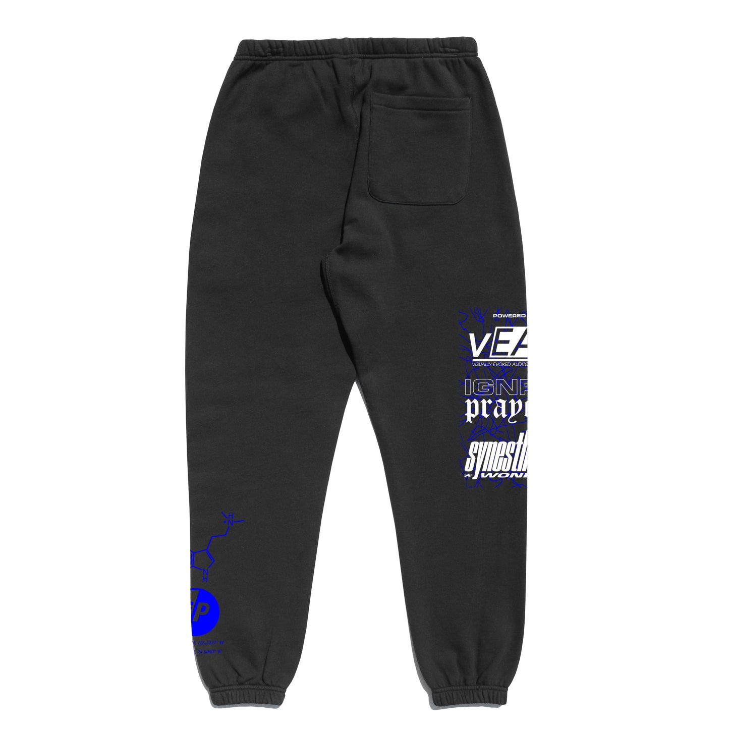 ANOTHER DIMENSION SWEATPANTS - BLACK