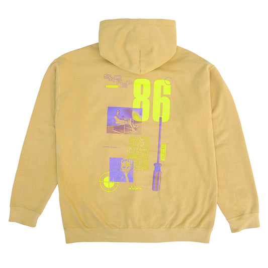 FACEOFF HOODIE - MUSTARD