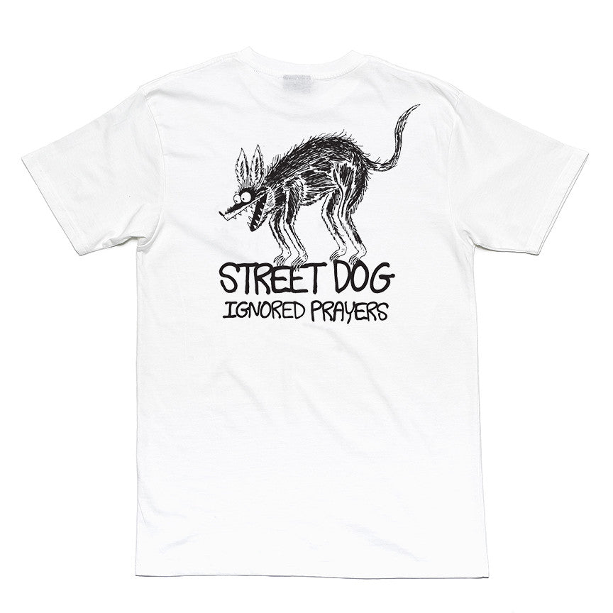 IP X JAY HOWELL "STREET DOG" TEE - WHITE