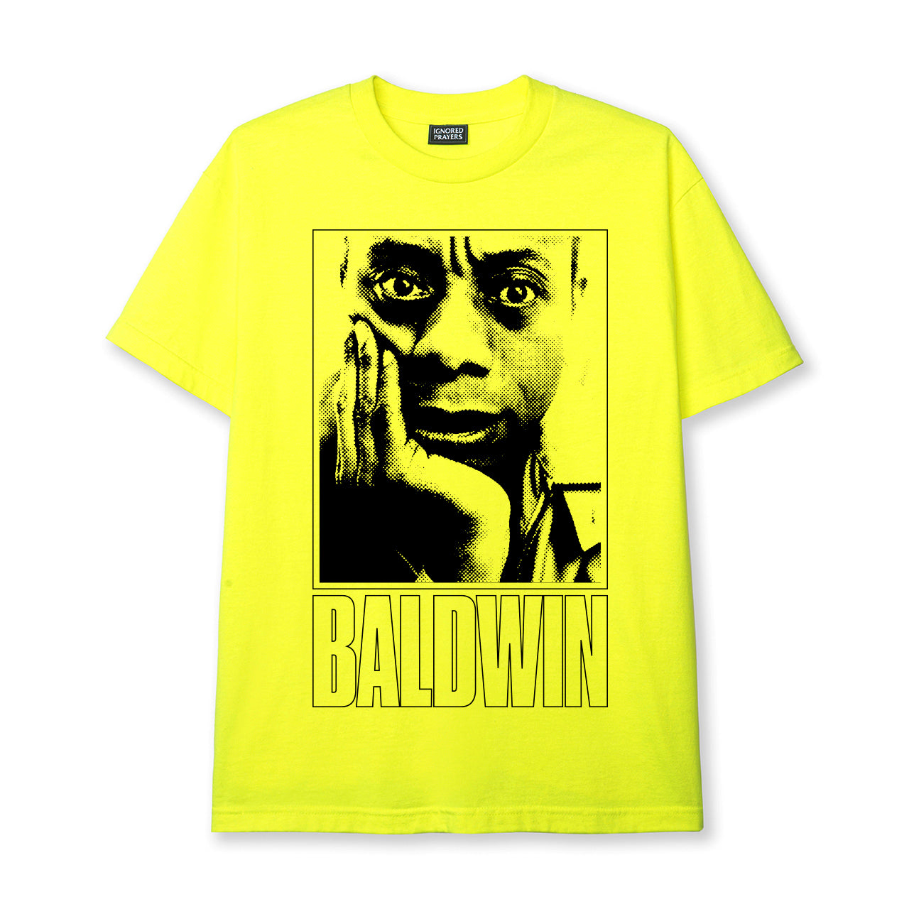 REVERSIBLE JB TEE - NEON YELLOW