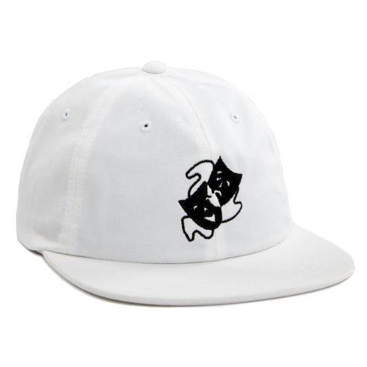 MASKS FLAT BRIM 6 PANEL - WHITE