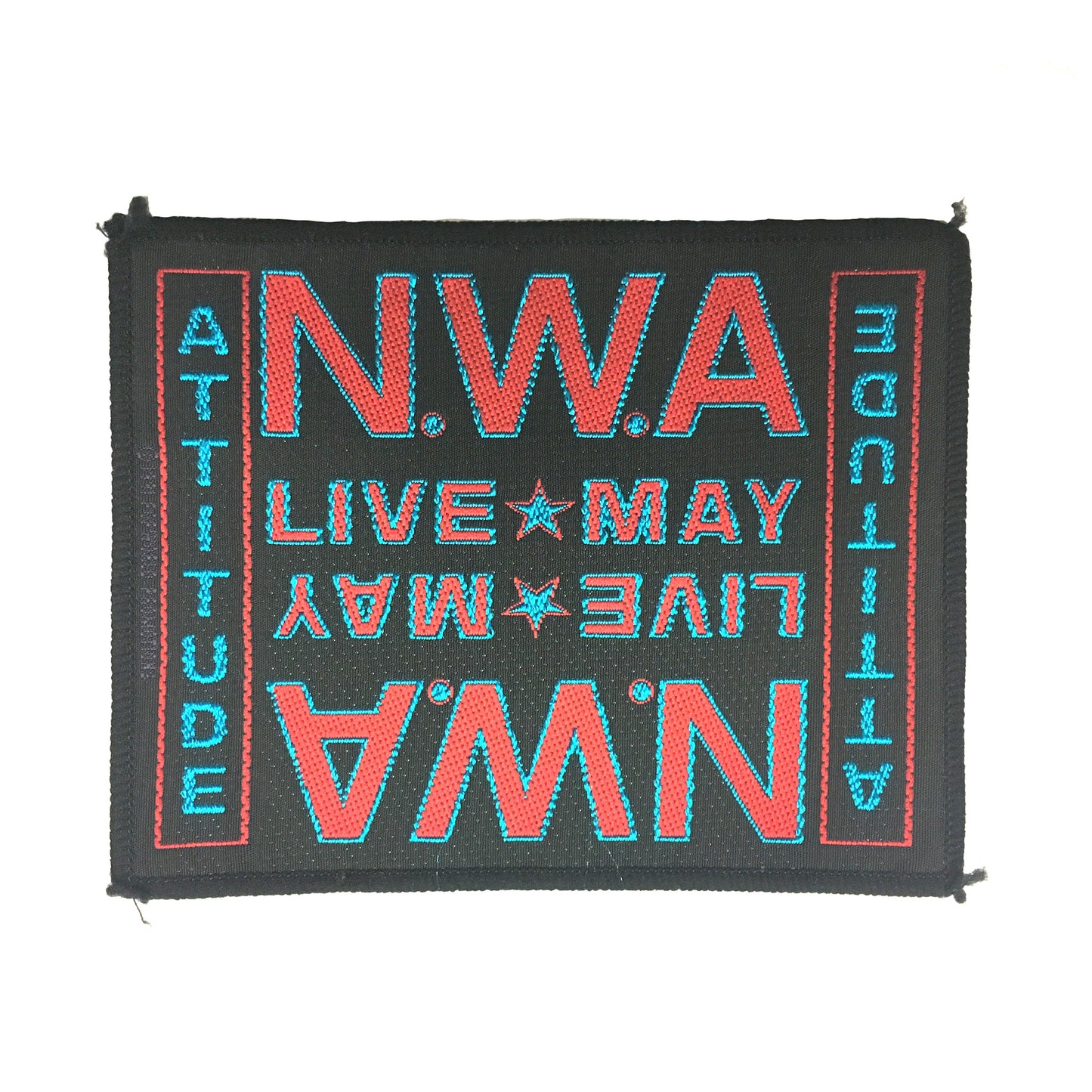 VINTAGE N.W.A. WOVEN PATCH