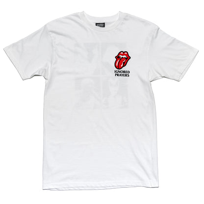 WITH TONGUE T-SHIRT - WHITE