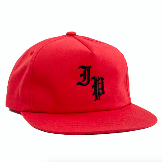 SLAUSON 5 PANEL SNAP BACK - RED
